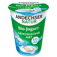  Andechser Bio Jogurt Mango-Vanille 3,7% Fett oder Bio Jogurt Griech. Art