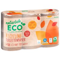  natürlich Eco Recycling Toilettenpapier