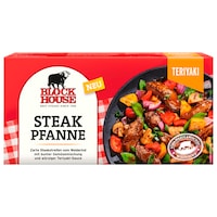  Block House Steak Pfanne Teriyaki oder Kräuter