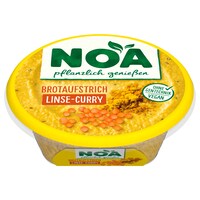  Noa Hummus Natur oder Brotaufstrich Linse-Curry