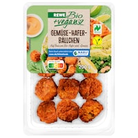  REWE Bio + vegan Falafel- oder Gemüse-Hafer-Bällchen