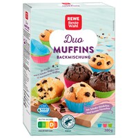  REWE Beste Wahl Duo Muffins Backmischung