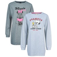  Minnie Mouse oder PEANUTS Damen Sweatkleid 3