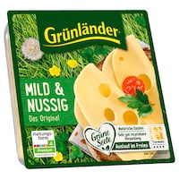 Grünländer Käsescheiben mild & nussig