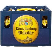  König Ludwig Weißbier oder Dunkel