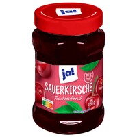  ja! Fruchtaufstrich Sauerkirsche