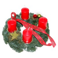  Adventskranz klassisch 1