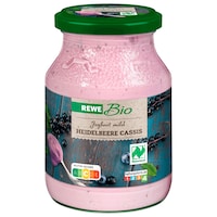  REWE Bio Joghurt Heidelbeere Cassis oder Mango Vanille