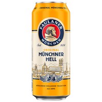  Paulaner Münchner Hell oder Hefe-Weißbier