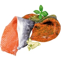  Lachs-Filet