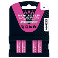  VIVESS Batterien Micro AAA 4er-Pack 3