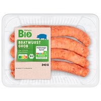  Einfach Bio Grobe Bratwurst