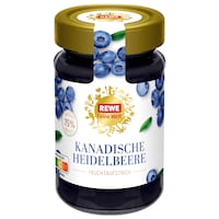  REWE Feine Welt Kanadische Heidelbeere Fruchtaufstrich