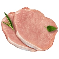  Frische Schweine-Rückensteaks