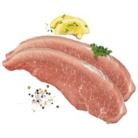  Frische Schweineschnitzel aus dem Schinken