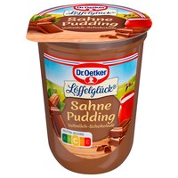 Dr. Oetker Sahne Pudding oder Rote Grütze