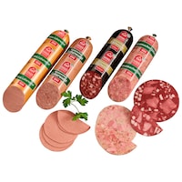  REWE Hausmarke Herzhafter Wurst-Aufschnitt